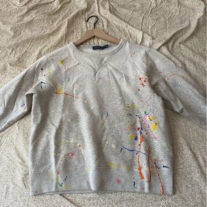 Polo Ralph Lauren Paint Splatter Sweatshirt